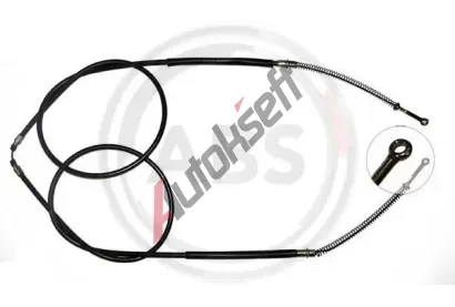 A.B.S. Tažné lanko - parkovací brzda ABS K11515, K11515 A.B.S. Tažné lanko - parkovací brzda ABS K11515, K11515