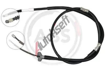 A.B.S. Tažné lanko parkovací brzdy ABS K12877, K12877 A.B.S. Tažné lanko parkovací brzdy ABS K12877, K12877