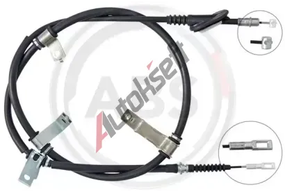 A.B.S. Tažné lanko parkovací brzdy ABS K14053, K14053 A.B.S. Tažné lanko parkovací brzdy ABS K14053, K14053