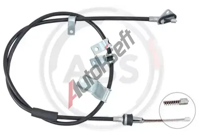A.B.S. Tažné lanko parkovací brzdy ABS K14086, K14086 A.B.S. Tažné lanko parkovací brzdy ABS K14086, K14086