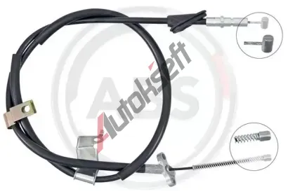 A.B.S. Tažné lanko parkovací brzdy ABS K14100, K14100 A.B.S. Tažné lanko parkovací brzdy ABS K14100, K14100