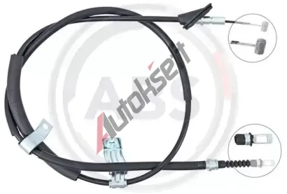 A.B.S. Tažné lanko parkovací brzdy ABS K14131, K14131  A.B.S. Tažné lanko parkovací brzdy ABS K14131, K14131