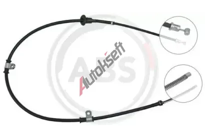 A.B.S. Tažné lanko - parkovací brzda ABS K14968, K14968 A.B.S. Tažné lanko - parkovací brzda ABS K14968, K14968