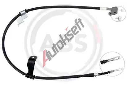 A.B.S. Tažné lanko parkovací brzdy ABS K15002, K15002 A.B.S. Tažné lanko parkovací brzdy ABS K15002, K15002