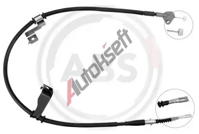 A.B.S. Tažné lanko parkovací brzdy ABS K15003, K15003 A.B.S. Tažné lanko parkovací brzdy ABS K15003, K15003