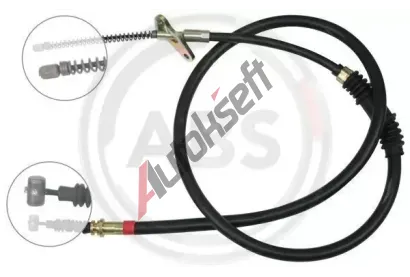 A.B.S. Tažné lanko - parkovací brzda ABS K15407, K15407 A.B.S. Tažné lanko - parkovací brzda ABS K15407, K15407