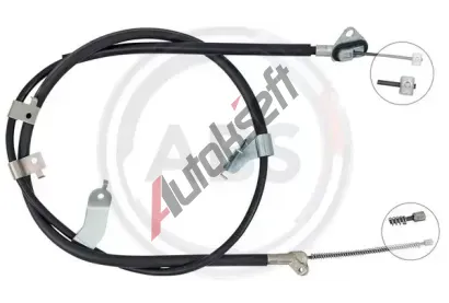 A.B.S. Tažné lanko parkovací brzdy ABS K16073, K16073 A.B.S. Tažné lanko parkovací brzdy ABS K16073, K16073