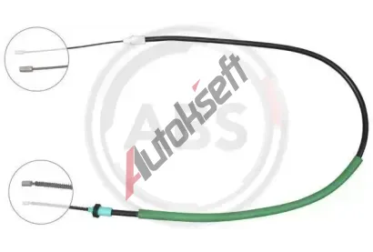 A.B.S. Tažné lanko - parkovací brzda ABS K16647, K16647 A.B.S. Tažné lanko - parkovací brzda ABS K16647, K16647