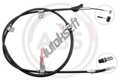 A.B.S. Tažné lanko parkovací brzdy ABS K17264, K17264 A.B.S. Tažné lanko parkovací brzdy ABS K17264, K17264