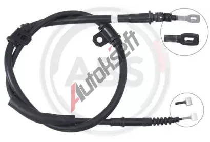 A.B.S. Ta�n� lanko parkovac� brzdy ABS K17432, K17432