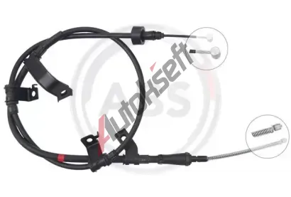 A.B.S. Tažné lanko parkovací brzdy ABS K17475, K17475 A.B.S. Tažné lanko parkovací brzdy ABS K17475, K17475