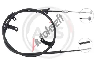 A.B.S. Tažné lanko parkovací brzdy ABS K17485, K17485 A.B.S. Tažné lanko parkovací brzdy ABS K17485, K17485