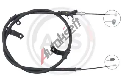 A.B.S. Tažné lanko parkovací brzdy ABS K17486, K17486 A.B.S. Tažné lanko parkovací brzdy ABS K17486, K17486