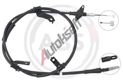A.B.S. Tažné lanko parkovací brzdy ABS K17490, K17490 A.B.S. Tažné lanko parkovací brzdy ABS K17490, K17490