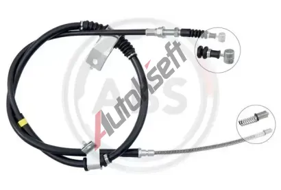 A.B.S. Tažné lanko parkovací brzdy ABS K17559, K17559 A.B.S. Tažné lanko parkovací brzdy ABS K17559, K17559