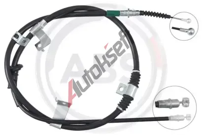 A.B.S. Tažné lanko parkovací brzdy ABS K17637, K17637 A.B.S. Tažné lanko parkovací brzdy ABS K17637, K17637