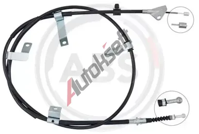A.B.S. Tažné lanko parkovací brzdy ABS K17818, K17818 A.B.S. Tažné lanko parkovací brzdy ABS K17818, K17818