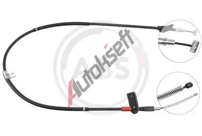 A.B.S. Ta�n� lanko parkovac� brzdy ABS K18748, K18748