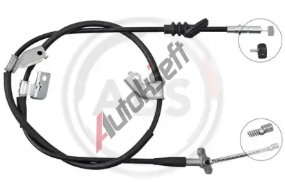 A.B.S. Tažné lanko parkovací brzdy ABS K19017, K19017 A.B.S. Tažné lanko parkovací brzdy ABS K19017, K19017