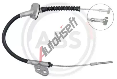 A.B.S. Ta�n� lanko parkovac� brzdy ABS K19021, K19021