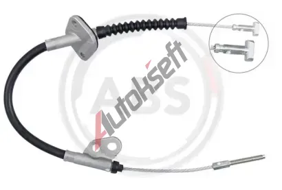 A.B.S. Tažné lanko parkovací brzdy ABS K19041, K19041 A.B.S. Tažné lanko parkovací brzdy ABS K19041, K19041