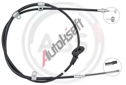 A.B.S. Ta�n� lanko parkovac� brzdy ABS K19052, K19052