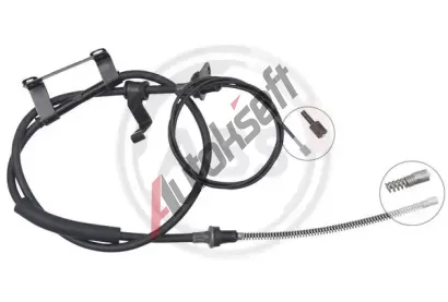 A.B.S. Tažné lanko parkovací brzdy ABS K19387, K19387 A.B.S. Tažné lanko parkovací brzdy ABS K19387, K19387
