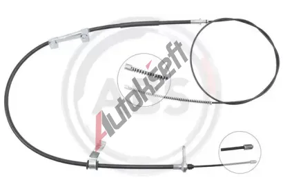 A.B.S. Tažné lanko parkovací brzdy ABS K19398, K19398 A.B.S. Tažné lanko parkovací brzdy ABS K19398, K19398