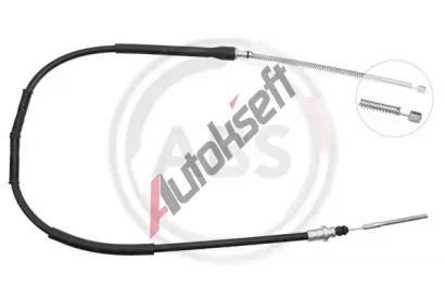 A.B.S. Tažné lanko parkovací brzdy ABS K19407, K19407 A.B.S. Tažné lanko parkovací brzdy ABS K19407, K19407