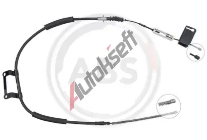 A.B.S. Tažné lanko parkovací brzdy ABS K19427, K19427 A.B.S. Tažné lanko parkovací brzdy ABS K19427, K19427