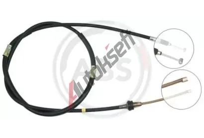 A.B.S. Ta�n� lanko - parkovac� brzda ABS K19698, K19698