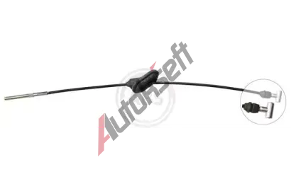 A.B.S. Tažné lanko - parkovací brzda ABS K19801, K19801 A.B.S. Tažné lanko - parkovací brzda ABS K19801, K19801