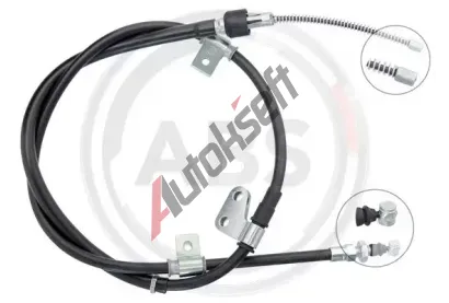 A.B.S. Tažné lanko parkovací brzdy ABS K19819, K19819 A.B.S. Tažné lanko parkovací brzdy ABS K19819, K19819