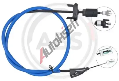 A.B.S. Tažné lanko parkovací brzdy ABS K19971, K19971 A.B.S. Tažné lanko parkovací brzdy ABS K19971, K19971