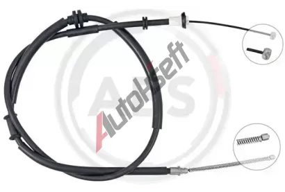 A.B.S. Tažné lanko parkovací brzdy ABS K19985, K19985 A.B.S. Tažné lanko parkovací brzdy ABS K19985, K19985