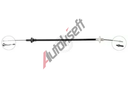 A.B.S. Spojkové lanko ABS K21570, K21570 A.B.S. Spojkové lanko ABS K21570, K21570