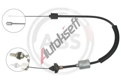 A.B.S. Tažné lanko - ovládání spojky ABS K26120, K26120 A.B.S. Tažné lanko - ovládání spojky ABS K26120, K26120