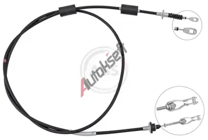 A.B.S. Spojkové lanko ABS K28750, K28750 A.B.S. Spojkové lanko ABS K28750, K28750