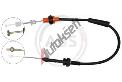 A.B.S. Lanko pedlu plynu ABS K37150, K37150