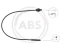 Lanko pedlu plynu A.B.S. ‐ ABS K37360