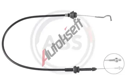 A.B.S. Lanko pedálu plynu ABS K37500, K37500 A.B.S. Lanko pedálu plynu ABS K37500, K37500