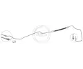 Brzdov hadice A.B.S. ‐ ABS SL 1255