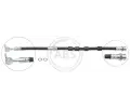 Brzdov hadice A.B.S. ‐ ABS SL 1295