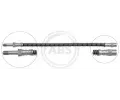 Brzdov hadice A.B.S. ‐ ABS SL 1545