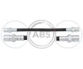 Brzdov hadice A.B.S. ‐ ABS SL 2349