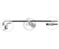 Brzdov hadice A.B.S. ‐ ABS SL 3705