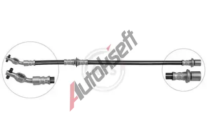 A.B.S. Brzdová hadice ABS SL 4046, SL 4046 A.B.S. Brzdová hadice ABS SL 4046, SL 4046
