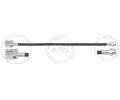 Brzdov hadice A.B.S. ‐ ABS SL 4843