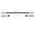 Brzdov hadice A.B.S. ‐ ABS SL 6184