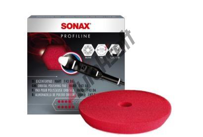 SONAX Nstavec, polrovac zazen Polishing Sponge red 143 Dual Action CutPad AC SX493400, 04934000